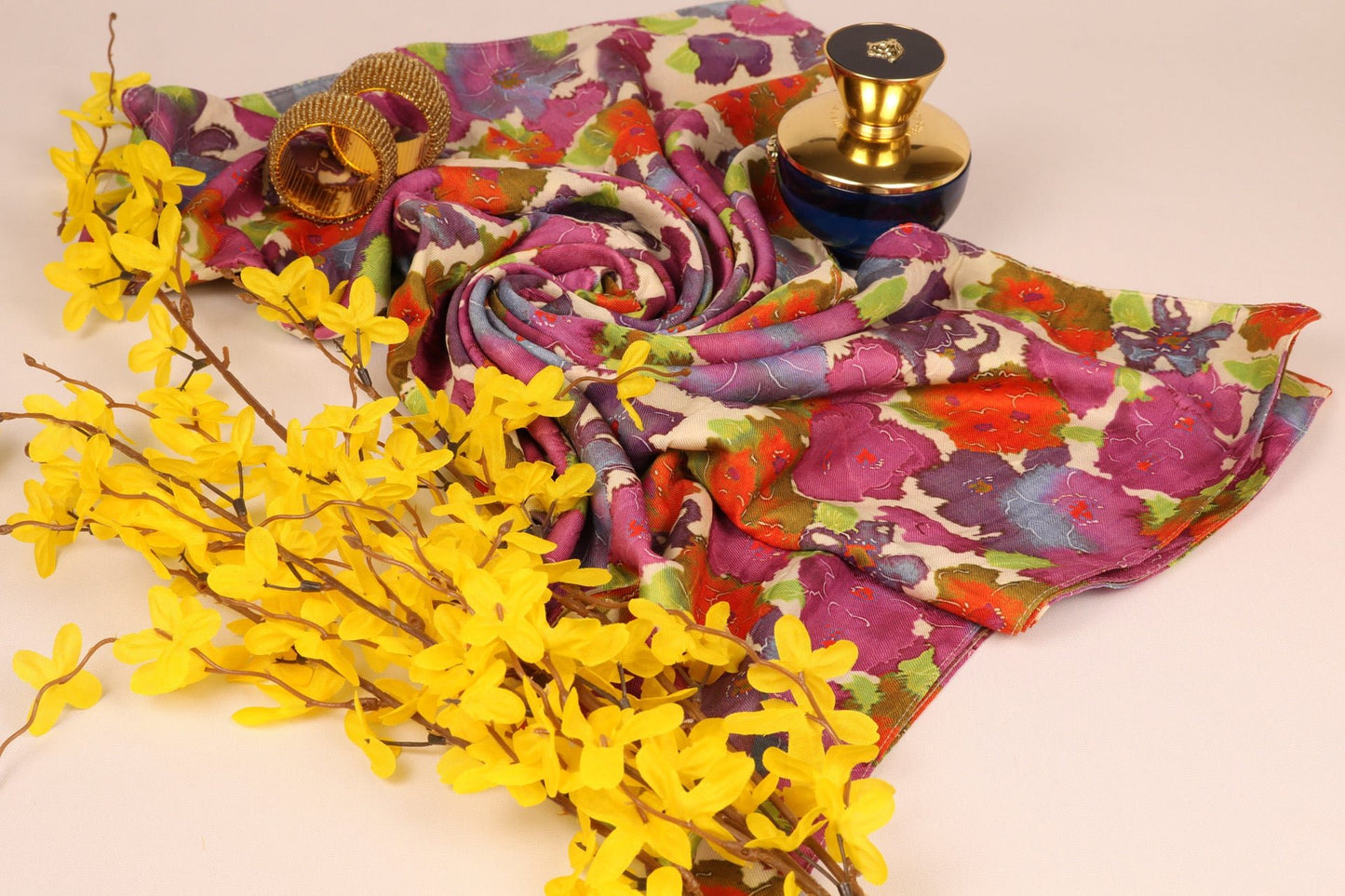 Bamboo Floral Hijab