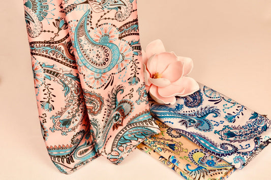 Paisley Silk Radiance Hijab