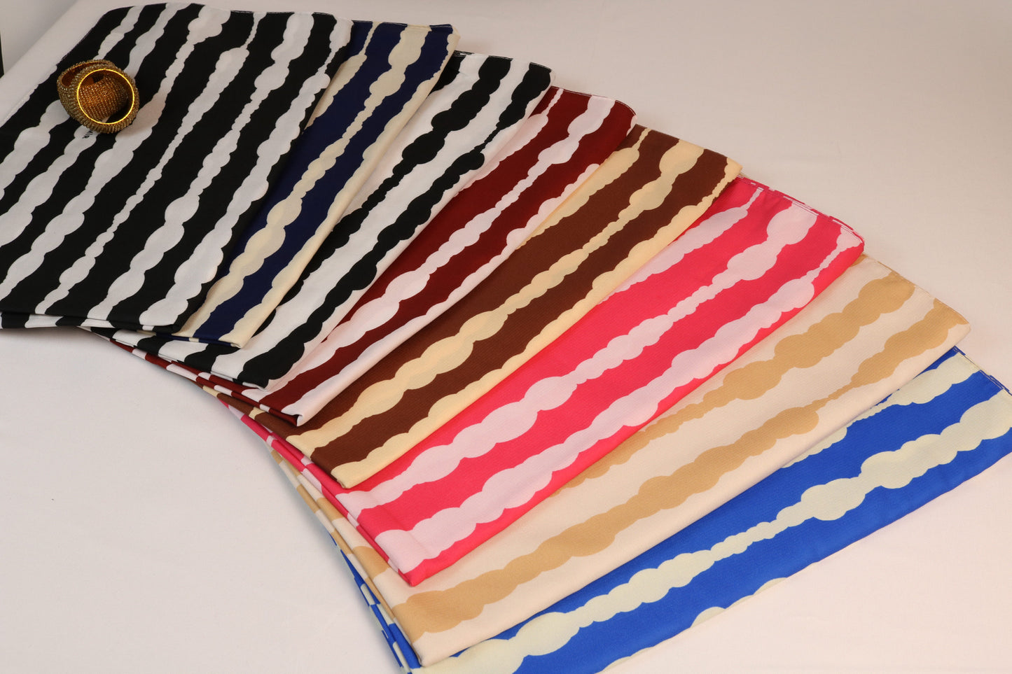 Classic Stripes Medina Silk Hijab