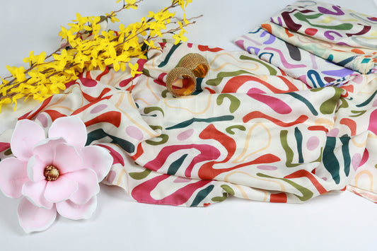 Cotton Breeze Geo Hijab