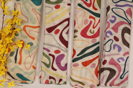 Cotton Breeze Geo Hijab