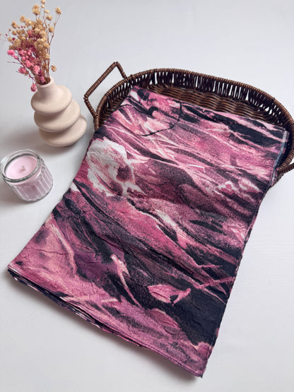 Bamboo Mural Pattern Hijab