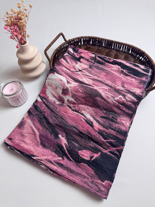 Bamboo Mural Pattern Hijab