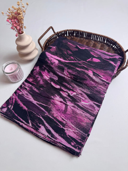 Bamboo Mural Pattern Hijab