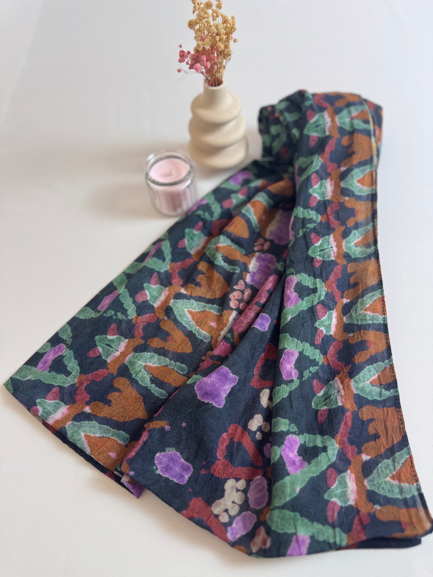Bamboo Abstract ZigZag Hijab