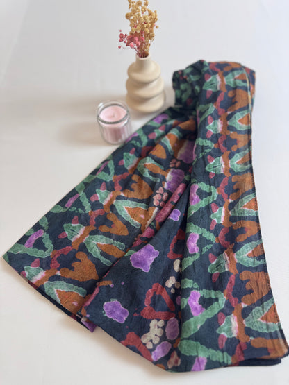 Bamboo Abstract ZigZag Hijab