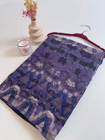 Bamboo Abstract ZigZag Hijab